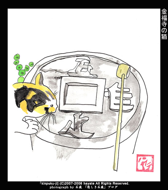 金福寺の猫